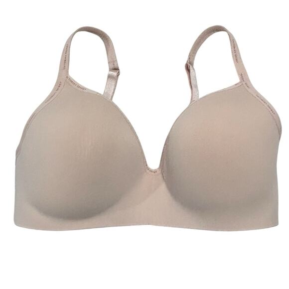 Victoria's Secret Nude T shirt lightly lined wireless size 34 DDD 34 F - Picture 3 of 9